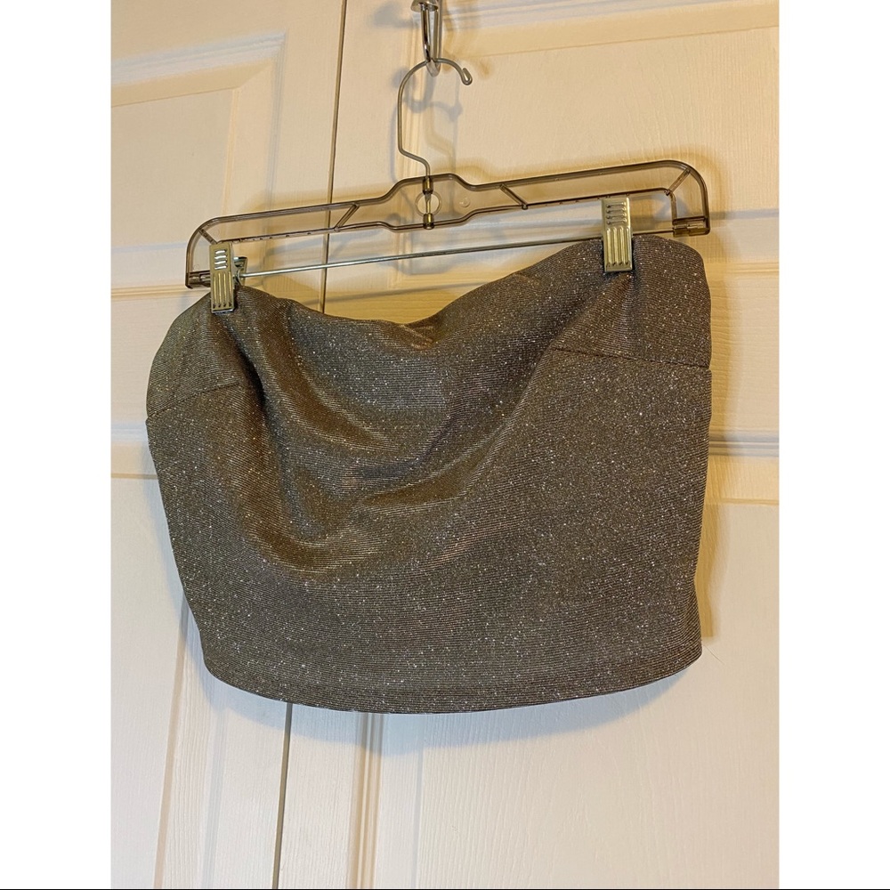 Sparkly crop top